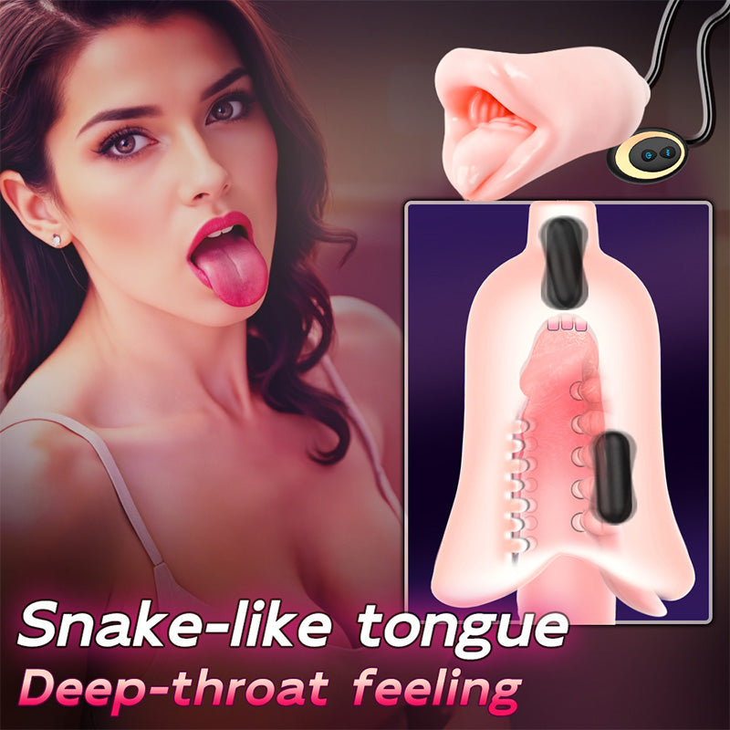 Newvibe 10 Vibration Male Glans Training Stimulator Blow Job Toys